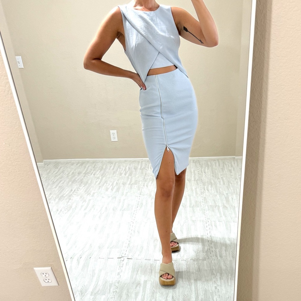 Rebecca Minkoff Cutout Midi Dress - Picture 2 of 15